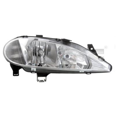 TYC Hauptscheinwerfer rechts ohne Elektromotor für RENAULT 7701047180 260103707R 20-5999-05-2 Image