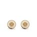 Kira Enamel Circle-stud Earring - Metallic - Tory Burch Earrings