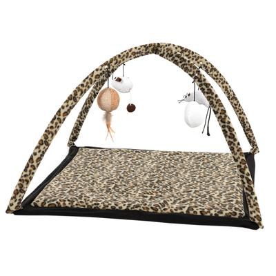 Cat Play Mat With Dangling Toys 57x59x33cm