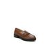 Wide Width Women's London Casual Flat by LifeStride in Walnut Brown (Size 8 W)