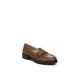 Wide Width Women's London Casual Flat by LifeStride in Walnut Brown (Size 8 W)