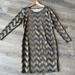 Lularoe Dresses | Lularoe *Elegant* Debbie Dress | Color: Black/Gold | Size: Xl