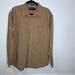 American Eagle Outfitters Shirts | American Eagle Outfitters Rugged Oxford Shirt Size L | Color: Brown/Orange | Size: L