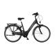 Fischer E-Bike City, CITA 4.1i Elektrofahrrad für Damen und Herren, RH 41 cm, Mittelmotor 65 Nm, 36 V Akku im Rahmen, schwarz matt, 28 Zoll