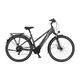 Fischer E-Bike Trekking, VIATOR 5.0i Elektrofahrrad für Damen, RH 44 cm, Mittelmotor 50 Nm, 36 V Akku im Rahmen, schiefergrau matt, 28 Zoll
