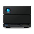 Seagate LaCie 2big Dock RAID, 20 TB, External HDD - Thunderbolt 4 ports and USB4 compatibility, Data Recovery (STLG20000400)