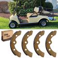 10L0L Golf Cart Brake Shoes Easy to Install Sturdy Wear Resistant Golf Buggy Brake Shoes for Club Car DS/Carryall (1981-1994) &6-8 Seater DS (98+) OEM#1017911-01 1018232-01 101146302 1011296