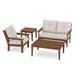 POLYWOOD Vineyard 4-Piece Deep Seating Set