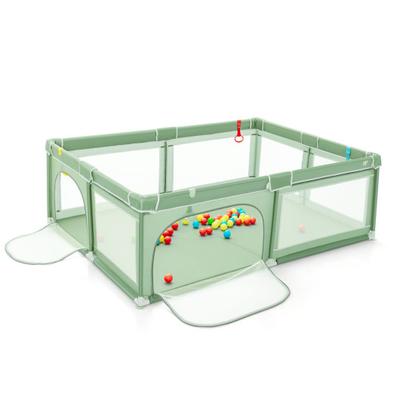 Costway Extra-Large Safety Baby Fence with 50 Ocea...