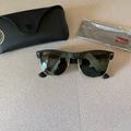 Ray-Ban Accessories | New Ray-Ban Clubmaster Square Sunglasses | Color: Black/Gold | Size: Os