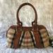 Burberry Bags | Burberry House-Check Satchel Handbag | Color: Brown/Tan | Size: Approx 6”(W) X 12”(L) X 8”(H)