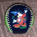 Disney Other | New 2017 Disneyland Mickey Mouse Sorcerer's Apprentice Collectible Baseball | Color: Blue/Green | Size: Os