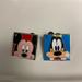 Disney Accessories | 2012 Hidden Mickey Goofy And Mickey Square Pins | Color: Blue/Red | Size: Os