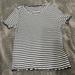 American Eagle Outfitters Tops | American Eagle Tee Shirt - Striped | Color: Blue/White | Size: S