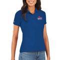 Women's Antigua Royal Toronto Rock Team Logo Legacy Pique Polo