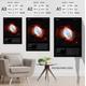 James Webb Space Telescope poster print. Southern Ring nebula image. NASA poster. Choose either A3, A2 or A1 size. NGC 3132 poster.