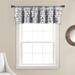 Lush Decor Gigi Delicate Textured Window Valance