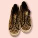 Coach Shoes | Coach Laceless Slip-On Monogram Sneakers, 6.5 | Color: Brown/White | Size: 6.5