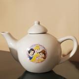 Disney Toys | Disney Princess Ceramic Teapot | Color: White | Size: 4+