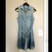 American Eagle Outfitters Dresses | Clearance Aeo Ombr Belted Sleeves Denim Dress | Color: Blue | Size: S