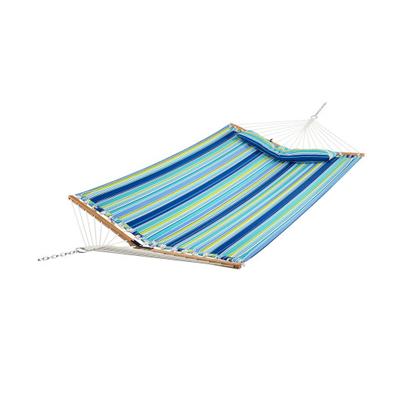 Costway Patio Hammock Foldable Portable Swing Chair Bed with Detachable Pillow