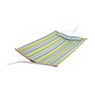 Costway Patio Hammock Foldable Portable Swing Chair Bed with Detachable Pillow