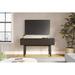 BDI Interval Solid Wood TV Stand for TVs up to 65" Wood in Black/Brown | Wayfair 7246 EBO/WL