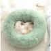 Tucker Murphy Pet™ Bryen Doughnut Suede/Cotton in Green | 6 H x 15.7 W x 15.7 D in | Wayfair DF9DAD771D3A407C9DCC587D48DC102D