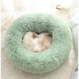 Tucker Murphy Pet™ Bryen Doughnut Suede/Cotton in Green | 6 H x 35.4 W x 35.4 D in | Wayfair A76B703960084308B1F0EF600ACFD6DC