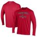 Men's Under Armour Red Texas Tech Raiders Softball Performance Long Sleeve T-Shirt