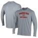 Men's Under Armour Gray Virginia Tech Hokies Softball Performance Long Sleeve T-Shirt