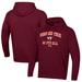 Men's Under Armour Maroon Virginia Tech Hokies Softball All Day Arch Fleece Pullover Hoodie