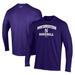 Men's Under Armour Purple Northwestern Wildcats Baseball Performance Long Sleeve T-Shirt