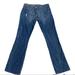 J. Crew Jeans | J. Crew Y2k Hipslung Distressed Ripped Flare Denim Jeans 31r | Color: Blue | Size: 31