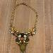 J. Crew Jewelry | J. Crew Vintage Style Statement Necklace | Color: Gold/Red | Size: Os