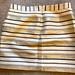 J. Crew Skirts | J.Crew Women’s Skirt, Size 6. Gold, Black, Cream. Excellent Condition! | Color: Black/Cream/Gold | Size: 6