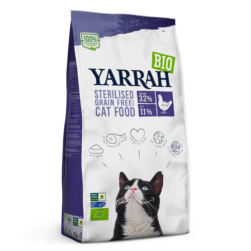 6kg Yarrah Bio Sterilised Katzenfutter trocken
