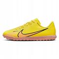 Nike Jr. Mercurial Vapor 15 Club Tf Football Shoes, Yellow Strike/Sunset Glow, 34 EU