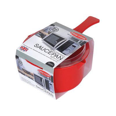 Saucepan + Lid Red 0.6L NS613R -...