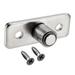 48mmx18mm 12mm Shaft Diamter Stainless Steel Lower Guide for Sliding Door Floor - 12mm Shaft(48mmx18mm)