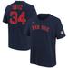 Youth Nike David Ortiz Navy Boston Red Sox 2022 Hall of Fame Logo Name & Number Graphic T-Shirt