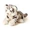 Weißer Tiger Baby, sitzend - 20 cm (Höhe) - Plüsch-Wildtier - Plüschtier Kuscheltiere weiß Modell 2