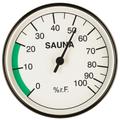 Infraworld - Hygrometer 100 mm Durchmesser Saunazubehör Saunamessgerät S2216