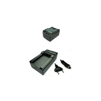 Angebot im set: Trade-shop Kamera Li-Ion Akku 900mAh + Ladegerät mit kfz Adapter für Canon Legria Image