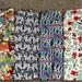 Lularoe Pants & Jumpsuits | 4 Lularoe Disney Tween Leggings The Little Mermaid, Snow White, Bambi, Minnie | Color: Blue/Red | Size: Tween