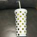 Kate Spade Other | - Nwot Kate Spade Polka Dot Tumbler Drink | Color: Gold/White | Size: Os