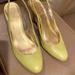 J. Crew Shoes | J.Crew Colette Slingback Heels | Color: Green | Size: 9