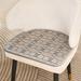 Umber Rea Summer Ice Seat Cushion in Brown | 19.3 H x 19.3 W x 0.6 D in | Wayfair 03LLQ2379F2E5IBSRJ