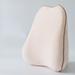 Umber Rea Cushion Back Support in White/Brown | 17.71 H x 12.59 W x 7.08 D in | Wayfair 07WLY2379WQNZ1YLB4R8