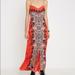 Free People Dresses | Free People Morning Song Maxi Dress | Color: Orange/Red | Size: Xs